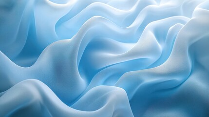 Obraz premium Blue and white background with wavy lines creating a dynamic visual effect