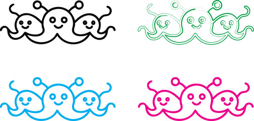 Minimalist line drawings, colorful treadmills, simple geometric shapes, neon outlines, fitness equipment icons, retro-style exercise machines, pop art treadmill designs, 2D vector graphics, vibrant co