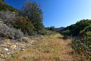 Wanderweg auf der griechischen Kykladen-Insel Kimolos // Hiking trail on the Greek Cyclades island of Kimolos