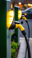 Electric Vehicle Charging Stations Promoting Sustainable Energy Solutions for a Greener Future