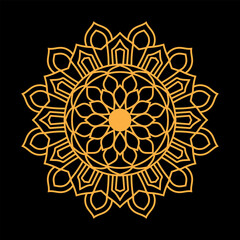 spiritual symbol round ornament