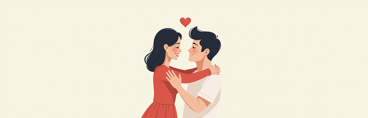 Obraz premium A Couple Deeply In Love With Each Other, Sharing A Strong Emotional Connection That Brings Joy And Happiness Their Lives Together Daily. 00002
