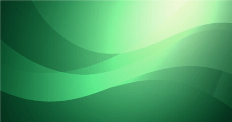 green gradiant smooth  light lines dots mix background. Vector illustration