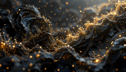 water drops background