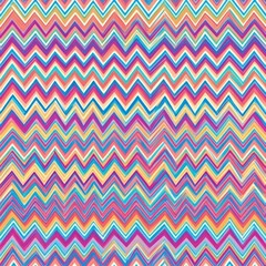 Colorful Zigzag Pattern Design