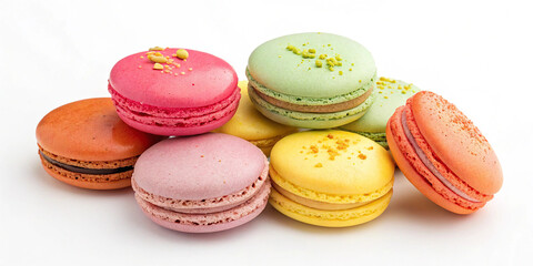 Colorful macarons
