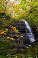 日本、青森、奥入瀬渓流、九段の滝