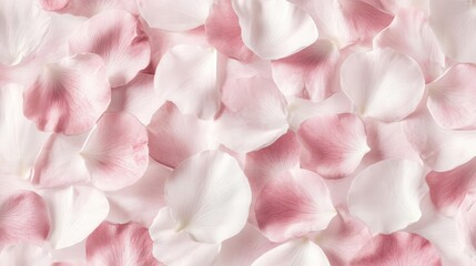 Fototapeta premium Delicate Floral Pattern with Soft Pink and White Petals for Romantic Decor