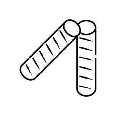 Pretzel Stick vector icon