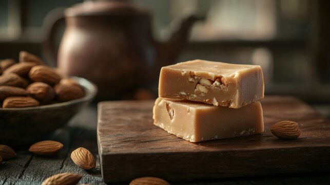 Exploring almond nut fudge disadvantages in culinary photography