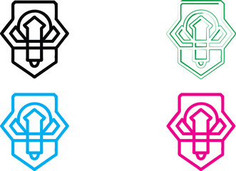 Minimalist line drawings, colorful treadmills, simple geometric shapes, neon outlines, fitness equipment icons, retro-style exercise machines, pop art treadmill designs, 2D vector graphics, vibrant co