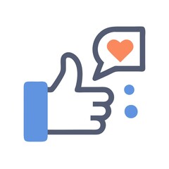 thumb up like symbol