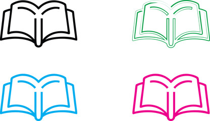 Minimalist avocado icons, colorful outlines, simple geometric shapes, flat design, clean lines, vibrant colors, monochrome illustrations, graphic design elements, vector art style, food symbols, moder