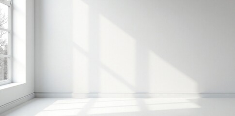 Clean minimalist white & gray backdrop Seamless studio wall , scene, clean