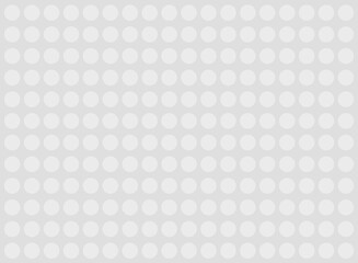グレーの背景に丸いドット模様の背景素材