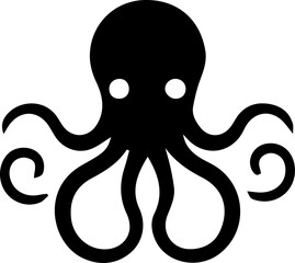 Giant Octopus Tentacles Vector Art