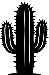 cactus looks close up against transparent background.