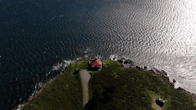 Faro de Cabo Cee en Corcubi&oacute;n, A Coru&ntilde;a, Galicia