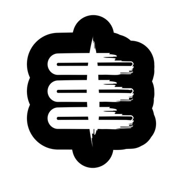 recommend clip art: Vector illustration of Lord Shiva tilak symbol on transparent background