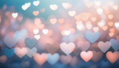 Fototapeta premium abstract background with hearts 