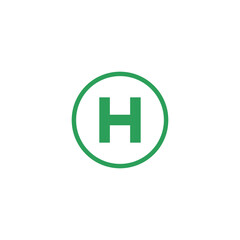 Obraz premium Hotel icon isolated on transparent background