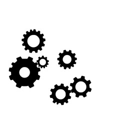 Interlocking Gears: A Mechanical Marvel.  Precisely designed cogs symbolize efficiency, power, and the intricate workings of technology and industry.