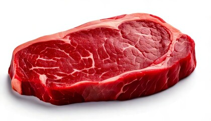 Fototapeta premium Fresh Raw Ribeye Steak with Marbling