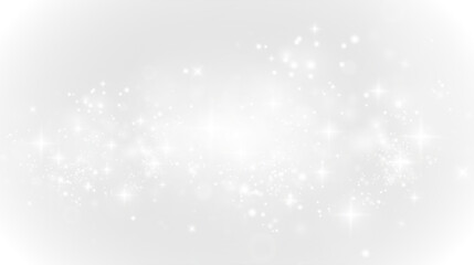 seamless, shimmering burst of white particles and light—perfect for magical, luxurious, or festive designs with a bokeh and sparkle effect.