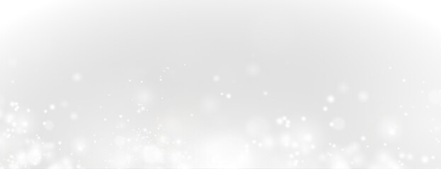 seamless, shimmering burst of white particles and light&mdash;perfect for magical, luxurious, or festive designs with a bokeh and sparkle effect.