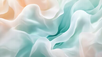 Obraz premium A Soothing Background with Aquamarine and Pastel