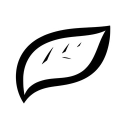 Abstract Leaf Illustration: Botanical Line Art Print, Minimalist Nature Design, Eco-Friendly Graphic