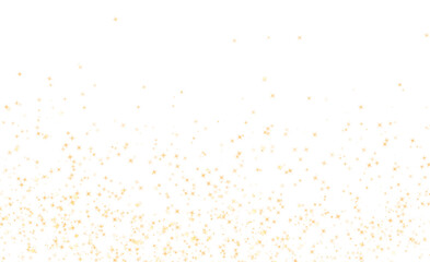 Stars particles glittering on transparent background