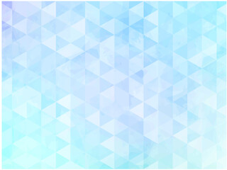 キラキラ三角バックグラウンド水色