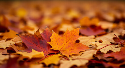 autumn leaves background