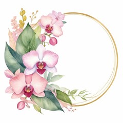 tarjeta de invitaci&oacute;n. flores estilo acuarela