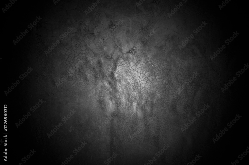 Aufkleber old wall texture cement dark black gray background abstract grey color design are light with white g