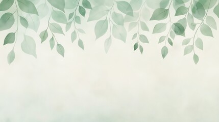 A green leafy background with a few leaves on it