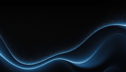Blue Luminescence Abstract Dot Particle Design on Dark Background
3