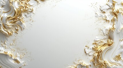 Elegant movie premiere invitation featuring intricate gold detailing and classic design elements