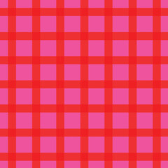 Seamless plaid pattern. Vector illustration for your design.