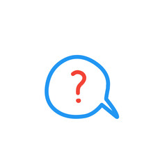 question bubble icon