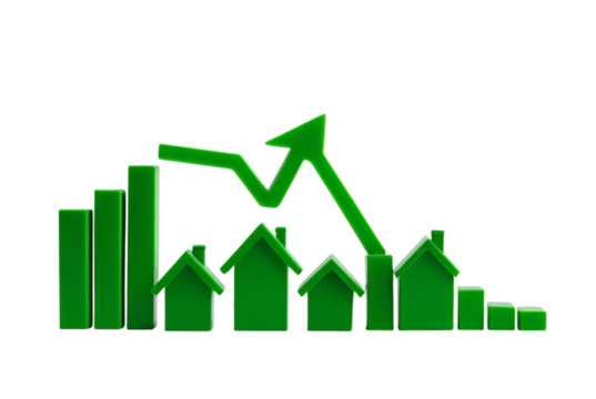 Keep Green Upward Arrow Growing