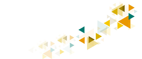 Abstract colorful triangle modern template for business or technology presentation.