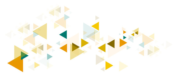 Abstract colorful triangle modern template for business or technology presentation.