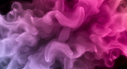 Fototapeta premium Abstract Pink Purple Smoke Swirls Background Image