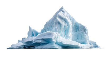 Iceberg Peaks Above Cold Waters png