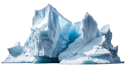 Iceberg Floating in Frozen Silence png