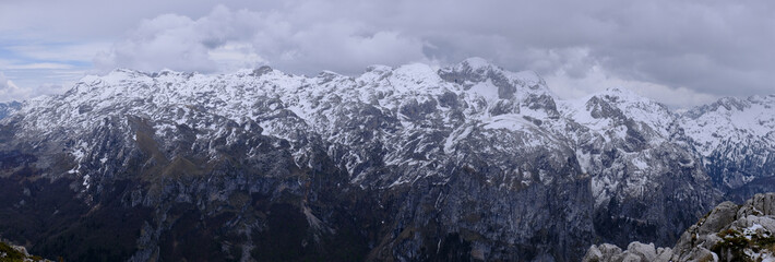 Obraz premium Mountains in National Park Prokletije, Montenegro