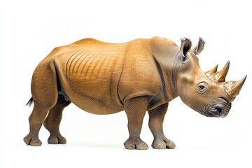 Obraz premium Majestic Rhino in Profile