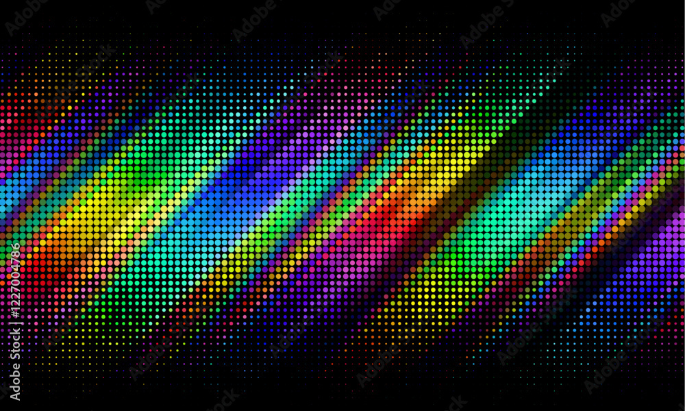 Aufkleber blue geometric shape abstract technology vector background